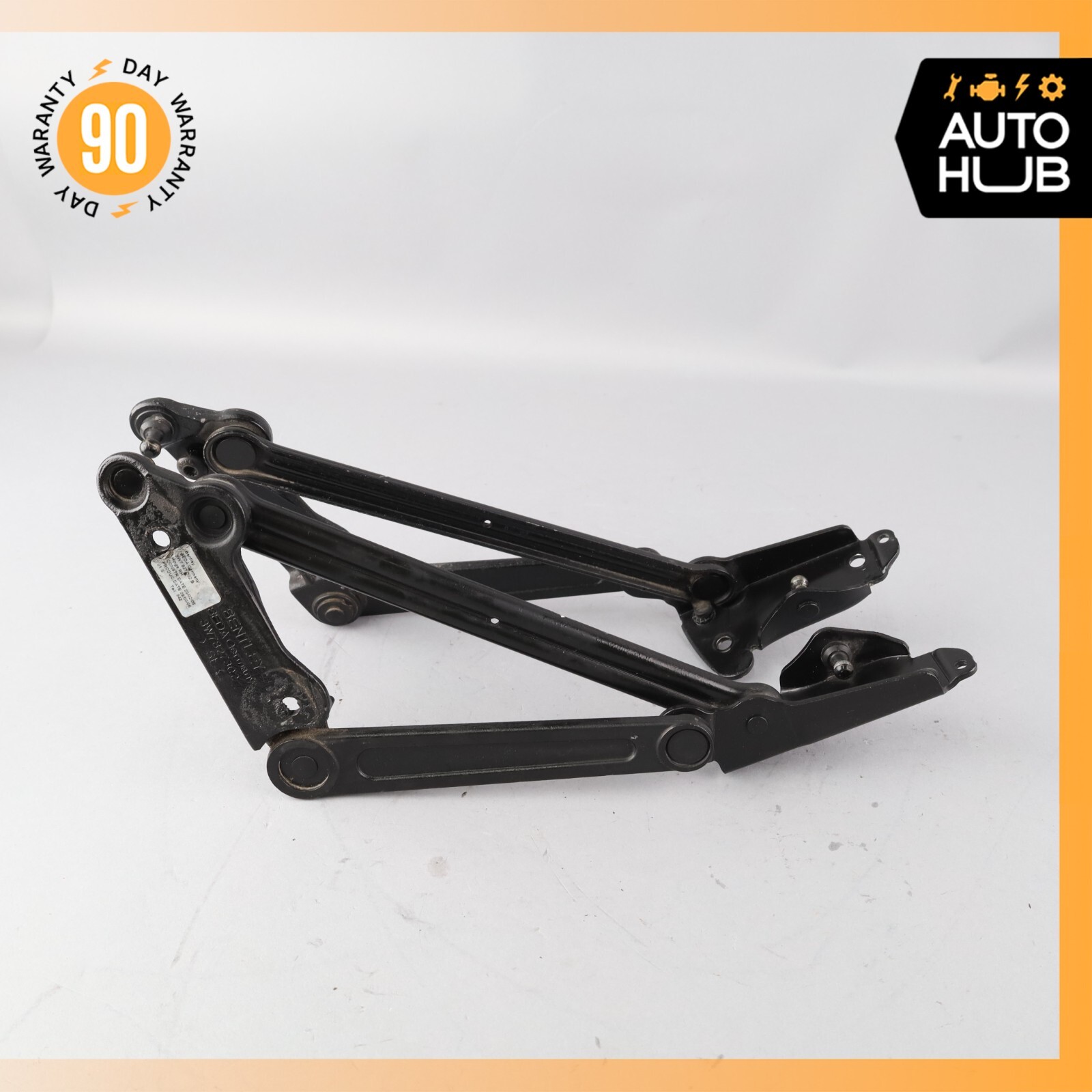 07-18 Bentley Continental GTC Rear Trunk Lid Hinges Left & Right Set OEM