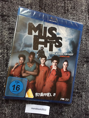 MISFITS - STAFFEL 2 - Blu-ray - Nathan Stewart-Jarrett