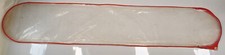 BURTON 160-164cm Red Transparent Clear See Through Snowboard Cover Bag Case Slee