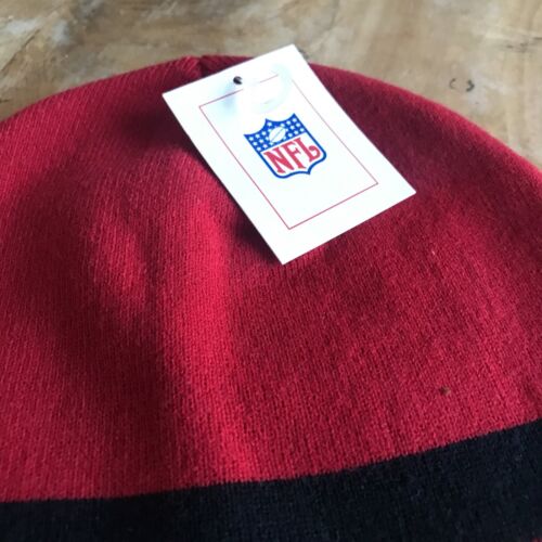 Tampa Bay Buccaneers Red Team NFL Embroidered Cuff Knit Beanie/Skull Cap - Picture 3 of 4