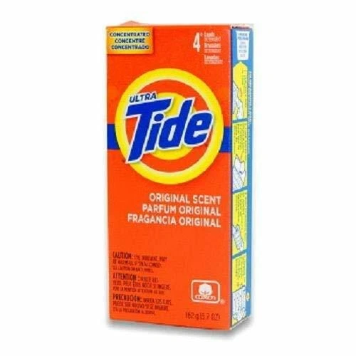 Laundry Detergent from Tide 4 Load Powder Detergent 5.7 oz. Case of 14