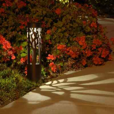 #ad Tommy Bahama 6 Pk Solar LED Path Garden Patio Landscape Bollard Lights $109.95