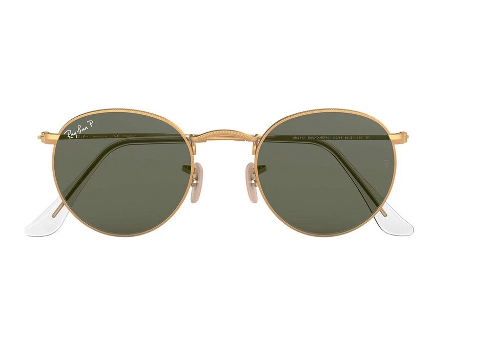 Солнцезащитные очки RB3447 001-58 круглый металл - классический зеленый поляризованные линзы - стандарт - Изображение 4 из 4