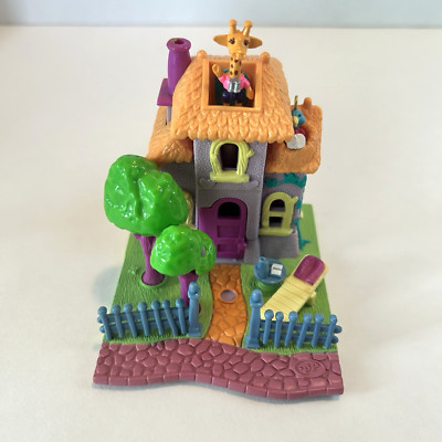 Polly Pocket Vintage 1994 Giraffe House Bluebird Animal Wonderland