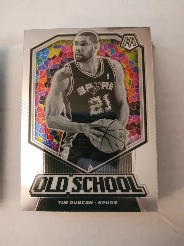 2019-20 Panini Mosaic Basketball Insert "OLD SCHOOL"  Base and parallels U pick - Image 3 of 3