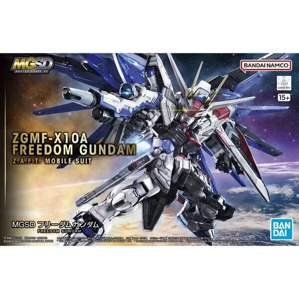 Bandai MGSD ZGMF-X10A Freedom Gundam Z.A.F.T. Mobile Suit Model