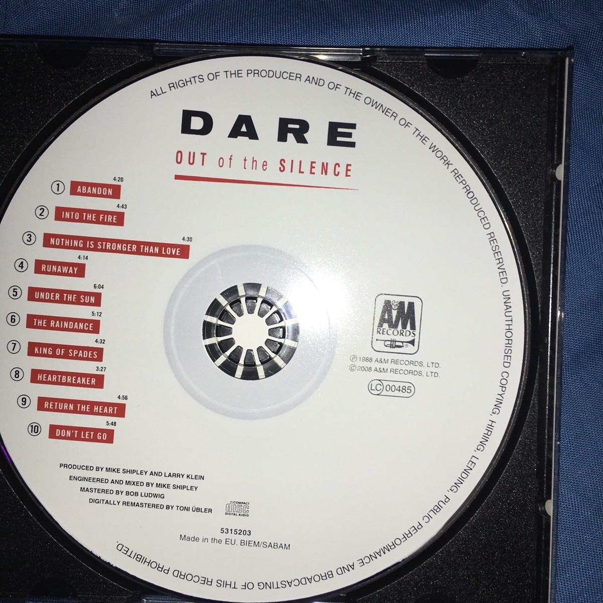 Out of the Silence by Dare (CD, Jul-2009, Ais) 600753152034| eBay
