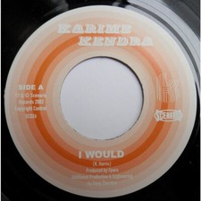 Karime Kendra - I Would (Vinyl 7" - 2002 - UK - Original)