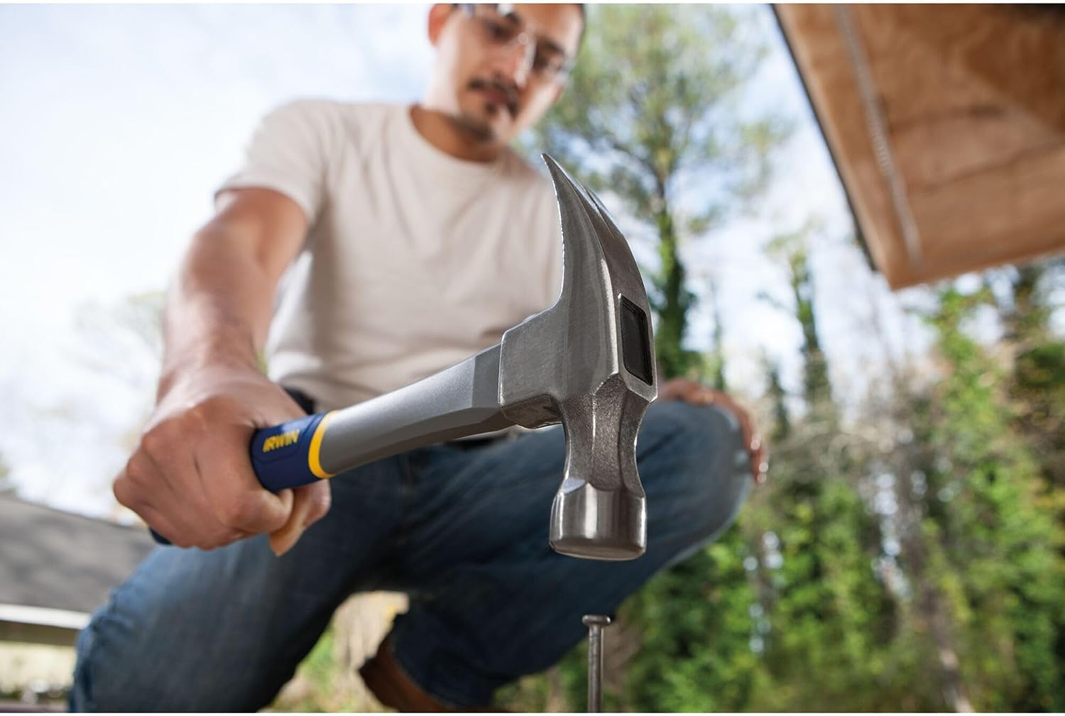 IRWIN Hammer, Fiberglass, General Purpose, Claw, 16 Oz. (1954889