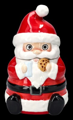 Keksdose - Weihnachtsmann Santa Claus - Aufbewahrung Christmas Deko Nikolaus