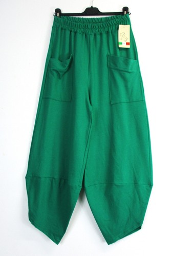 LAGENLOOK LADIES/WOMEN 95% COTTON 2 POCKETS CASUAL PANTS BNWT ONE -SIZE 10-14 - Picture 5 of 54