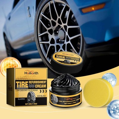 Tire Shine Coating Tyre Gloss Hydrophobic Sealant Wax Lasting·· Long F6T4