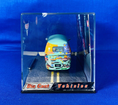 Disney Pixar Cars 2 Fillmore Disney Store Diecast Collectible Van in Case Peace - Picture 2 of 6