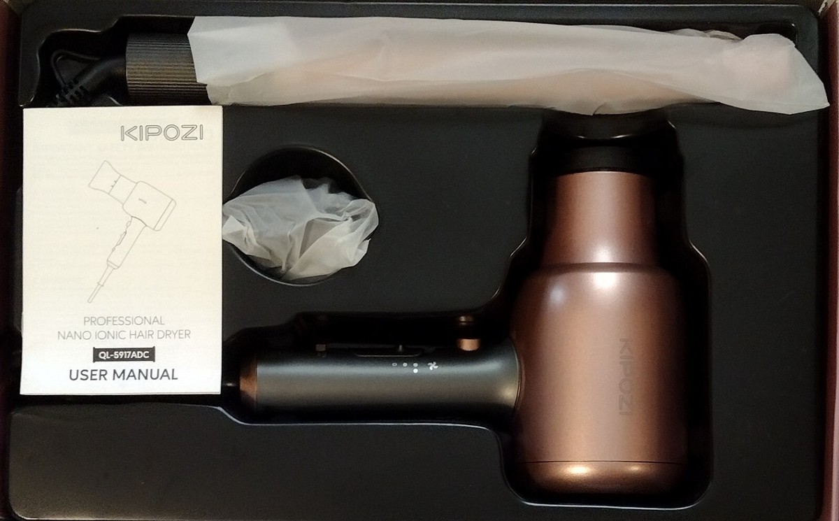 Hair Dryer Kipozi Secador KIPOZI-cepillo De Aire Caliente En