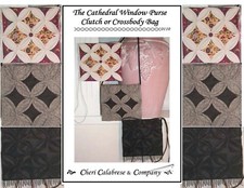 Purse Pattern Cathedral Window Quilting Patte...
