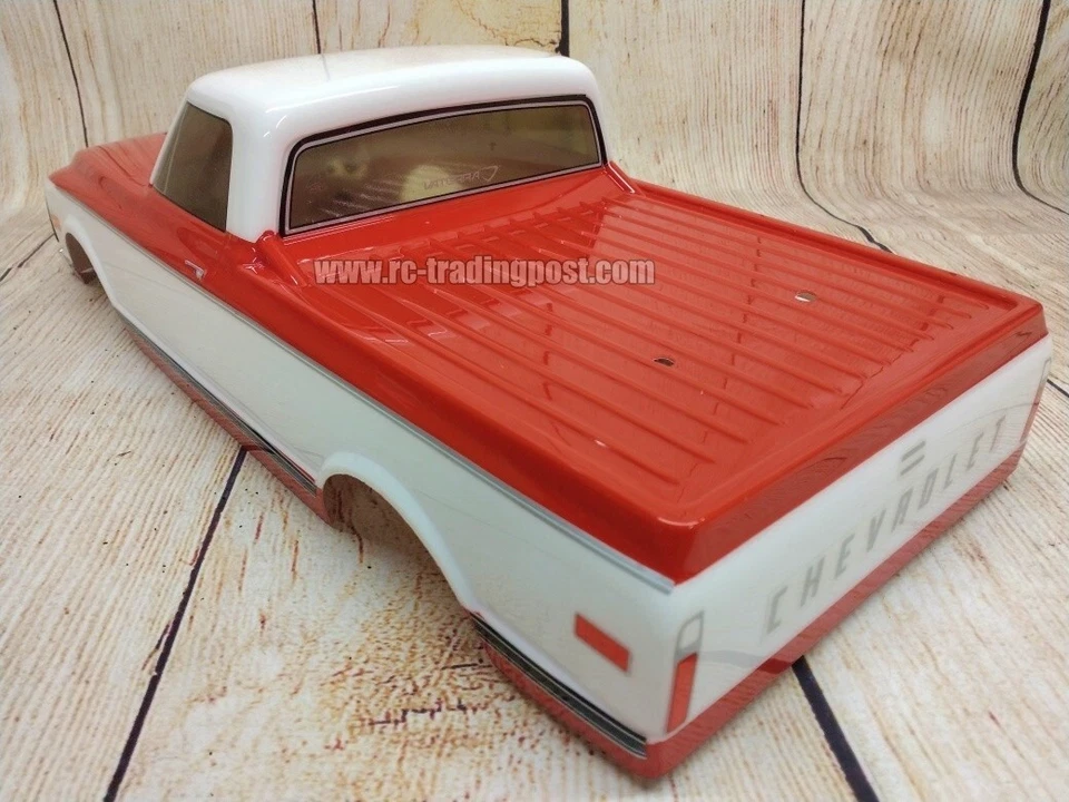 Carrocería de auto Chevy C10 72 pintada personalizada 1/10 OnRoad Vaterra/Losi V100/4-Tec2.0 Foto 4 de 4