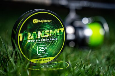 Ridgemonkey RM-Tec Transmit Spod and Marker Braid NEW Fishing Braided Mainline