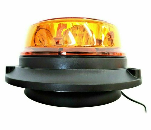 Luz Giratoria LED 4 Blitzmuster 12V 24V R65 R10 Imán E9 Tractor Coche Triángulo - Imagen 6 de 13