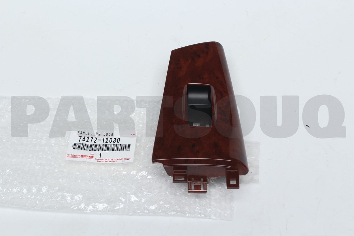 7427212030 Genuine Toyota PANEL, REAR DOOR ARMREST BASE, UPPER LH