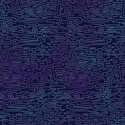 Laurel Burch Fiesta Horses Purple Aqua Maze Texture Fabric Y3414-28 By FQ 1/4 YD