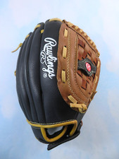 Rawlings Youth Baseball Glove Leather Palm RHT PM115MBC 11-1/2 Inch Playmaker