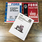 Ford 700 740 Tractor Service Parts Operators Manual Owners Repair Shop Set Books