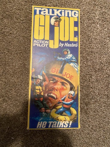 G.I. Joe Talking Action Pilot Hasbro 1967 7890 WORKS Repro Box