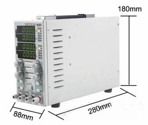 KL283 Alimentatore regolabile in carica elettronica LCD DC doppio canale 300 W 80 V 30 A - Foto 2 di 5