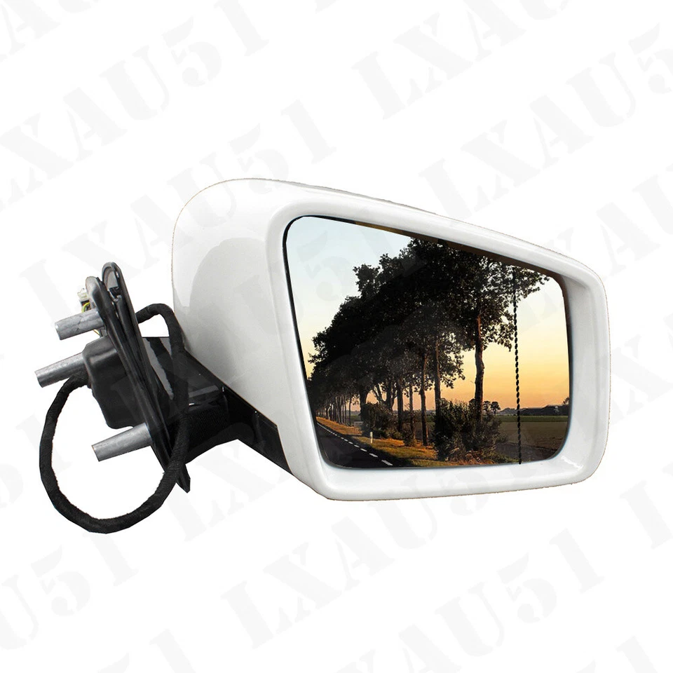 Espelho de poça aquecido pintado à direita para Mercedes Benz W164 X164 2005-2011 - Imagem 2 de 4