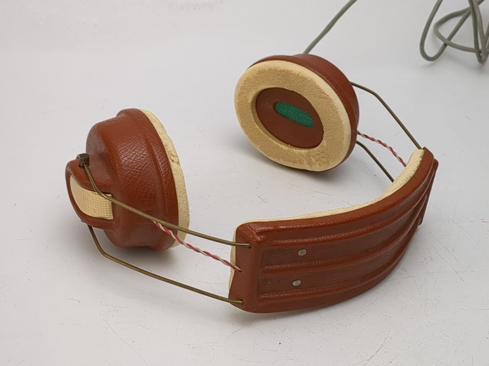 Vintage Koss SP/3 Stereophones Headphones 1950s? Worlds First, Works ...