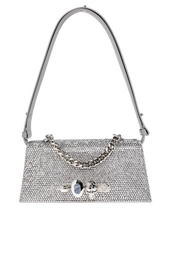 Alexander McQueen - Women - "Jewelled" bag - Silver