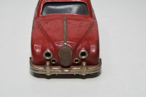 B69 1:30 ?? 15CM LONG TINPLATE BLECH STARTEX JAGUAR 3.4 SALOON RED FAIR COND. - Picture 3 of 9