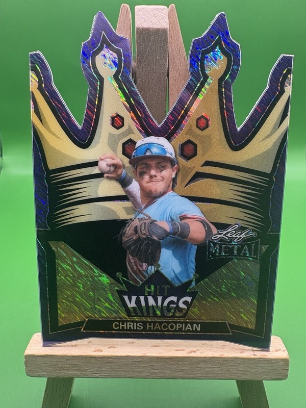 2026 Leaf Metal Chris Hacopian Hit Kings Die Cut  5/7 #HB-6