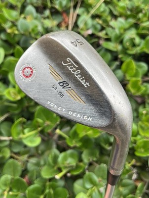 Titleist Vokey Design Spin Milled Wedge (54/08) w/ TT Wedge Flex Steel Shaft