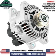 Alternator For Kia Forte 2010 2011 2012 2013 L4 2.0L 2.4L 37300-25201 11189 #`