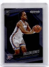Dillon Jones 2024-25 Panini Prizm Black #204 Oklahoma City Thunder