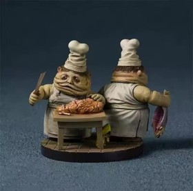 New Little Nightmares the Twin Chefs Model Action Figures Anime Game Periphery v