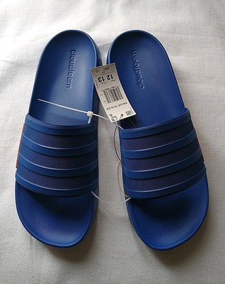ADIDAS BLUE RACER TR SLIDES, SIZE 12 MEN