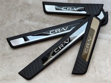 Para Honda CR-V CRV Accesorios Protector de umbral de puerta de coche Placa de desgaste Tira de moldura X4