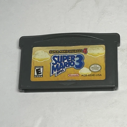 Super Mario Advance 4 Super Mario Bros 3 GBA Authentic & Tested Cart Only