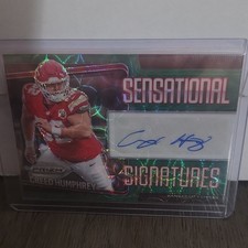 2025 Panini Prizm Creed Humphrey Sensational Signatures /75 SEN-CHY Auto Chiefs