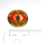 G.I. GI Joe  Mirrored Gold  Painted Custom Currency Challenge Coin