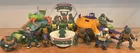 Vintage Teenage Mutant Ninja Turtles Figures  Vehicles Mixed Stuff Lot