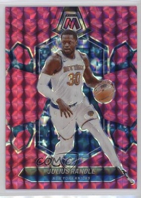 2023-24 Panini Mosaic Pink Mosaic Prizm 107/149 Julius Randle #61 g2u