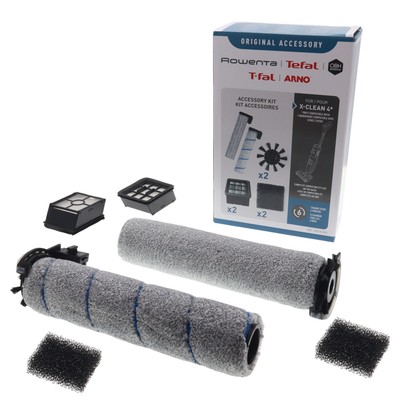 Rowenta Set Rollen Filter Wischsauger X-Clean 4 GZ5035 GZ5036 GZ5037 GF5035