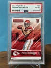2017 Panini Rookies and Stars Patrick Mahomes #201 Rookie RC  PSA 8 NM-MNT