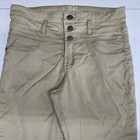 NOBO Women/Junior Size 11 Mid Rise Skinny Tan Khaki Stretch 3-Button Jeans — photo 2