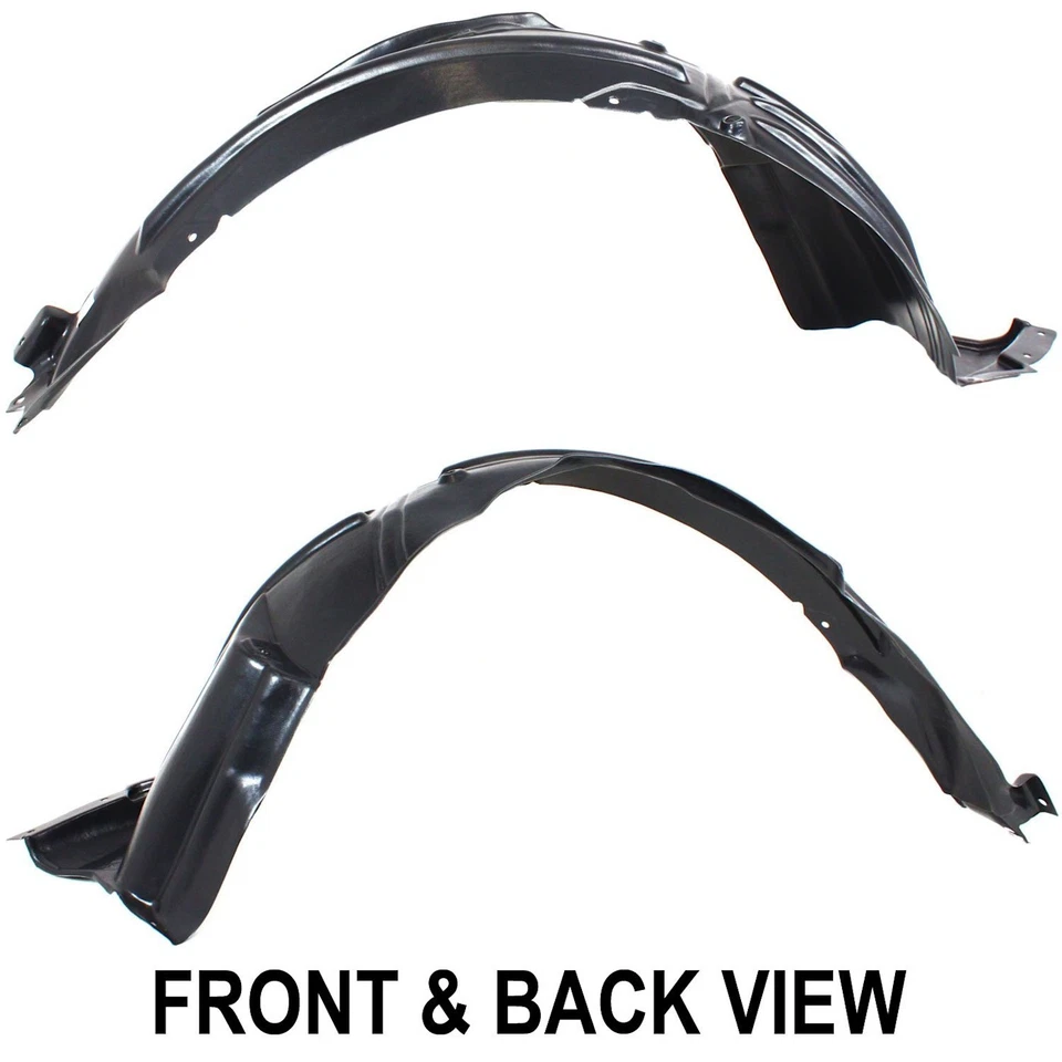 Set of 2 Fender Liner For Acura MDX 2007-2013 Front Left & Right Inner - Image 3 of 4