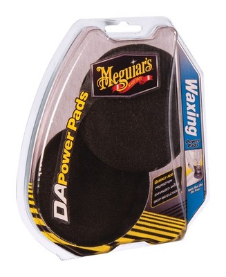 Meguiars DA Power Pads Waxing Polierpad schwarz Auto polieren Autopflege
