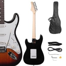 GST Electric Guitar School Music Lover Set w/ Gig Bag Strap Cord School Band